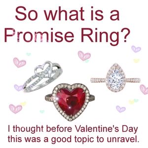 A promise ring is not necessarily commitment to marry. It's a sign and promise..